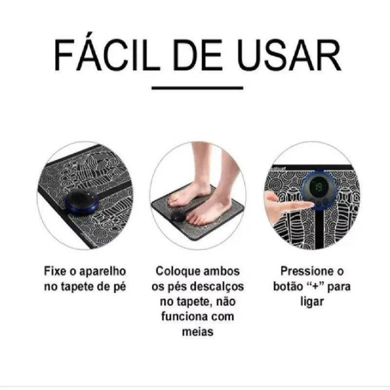 Tapete Massageador para os pés